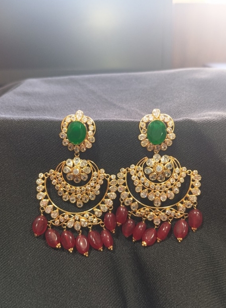 Big earrings