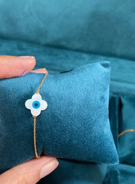 Evil eye bracelet