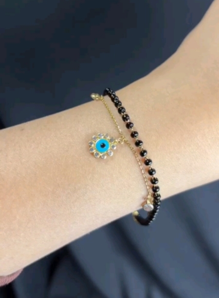 Evil eye bracelet