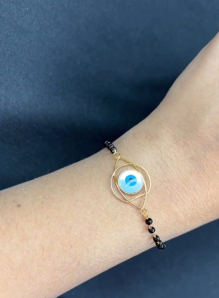 Evil eye bracelet